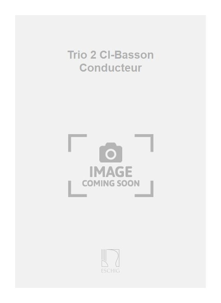 Trio 2 Cl-Basson Conducteur